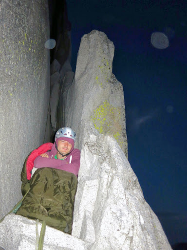 Climbing Half Dome's north face